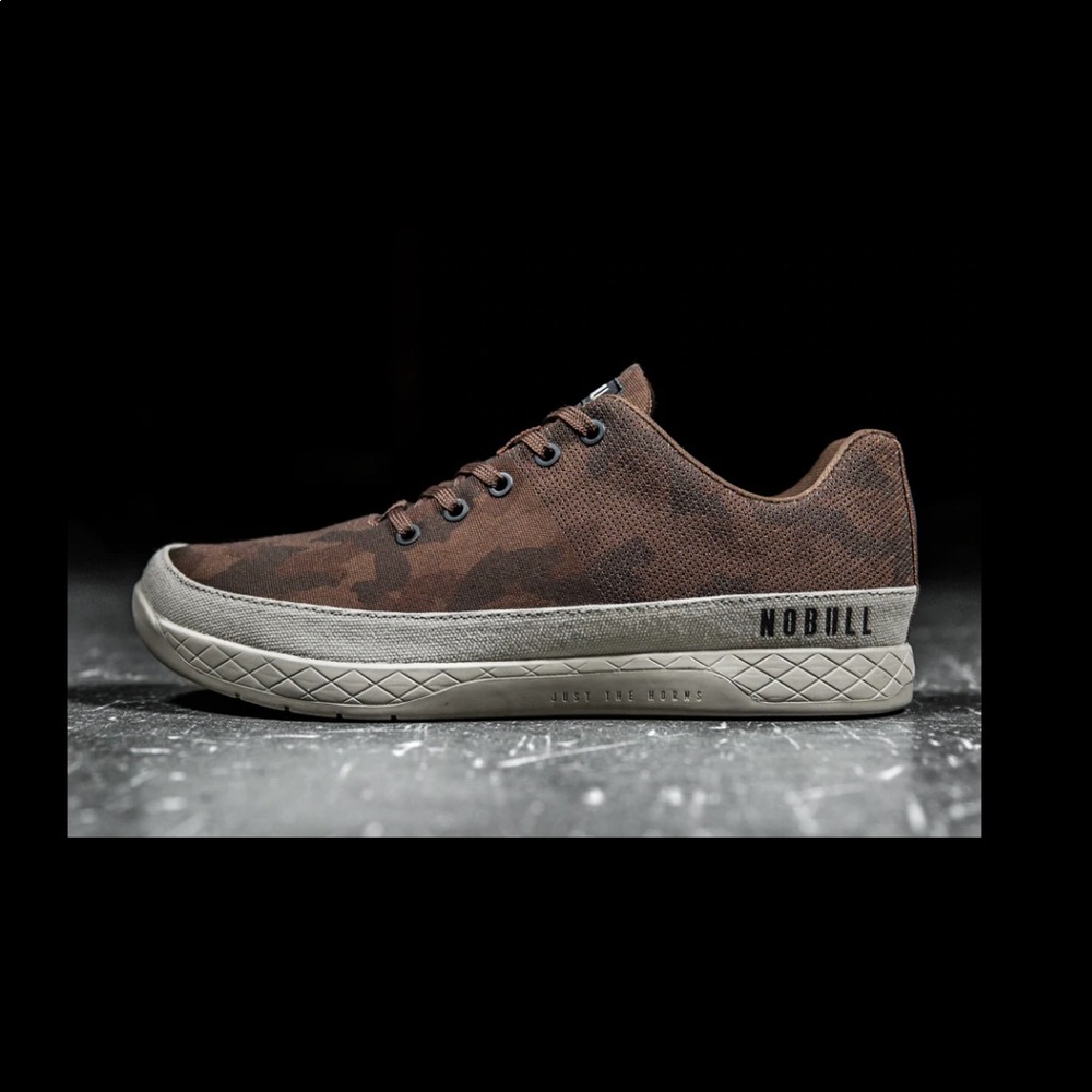 Nobull Grizzly camo canvas trainer W6.5/M5.0
